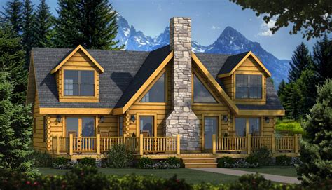 Grand Lake Log Home Plan By Southland Log Homes