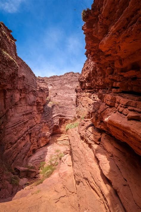 Garganta Del Diablo En Quebrada De Las Conchas Salta La Argentina