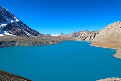 Tilicho Lake Is In The Highest Place Of World At An Elevation Of