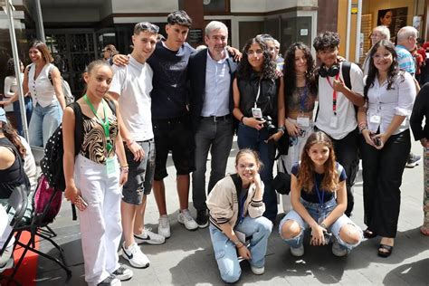 El encuentro de radios escolares De palique en imágenes Canarias7