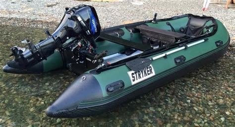 Stryker Hunter X 420 Inflatable Boat Outside Victoria Victoria