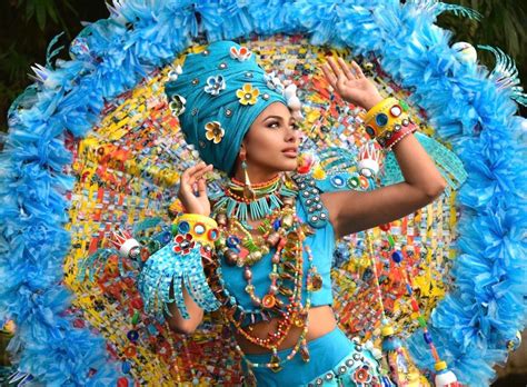 Puerto Rico s Michelle Marie Colón shows off national costume for 70th