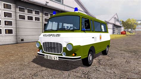 Barkas B Kb Police For Farming Simulator