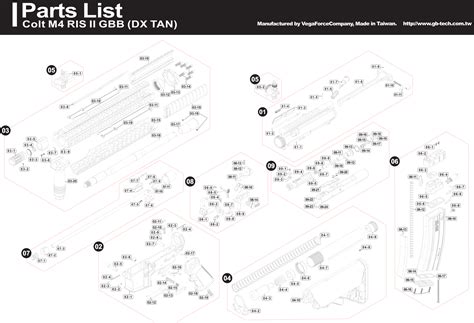 Vfc零件 Colt M4 Ris Iidx Tan 瓦斯槍 Igun Airsoft 生存遊戲專賣店