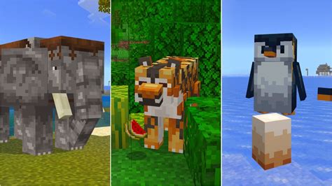 ESSE ADDON É MUITO BOM Minecraft PE World Wild Animals Addon