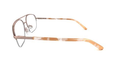 Specsavers Womens Glasses Nice Gold Pilot Metal Stainless Steel