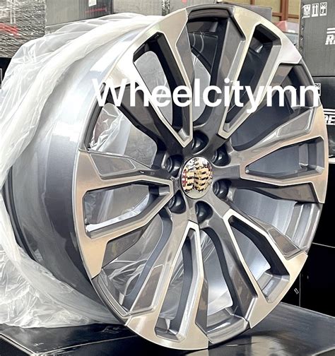 Gunmetal Machine Oe Replica Sf Wheels Fits Chevy Silverado