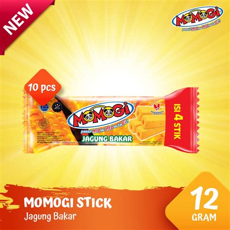 Jual Momogi Stick Snack Makanan Ringan Gr Jagung Bakar Box