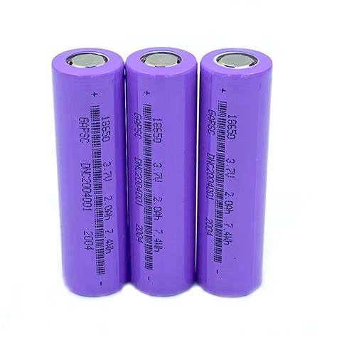 ROSH 3 7V 2000mAh 18650 Lithium Ion Battery