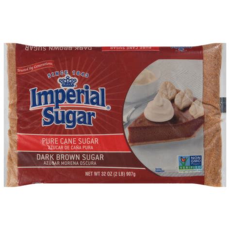 Imperial Sugar Sugar Dark Brown Pure Cane Super 1 Foods