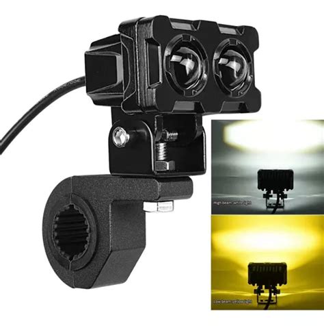 Faros Led Auxiliares Neblineros D Luz Alta Baja P Auto Moto Meses