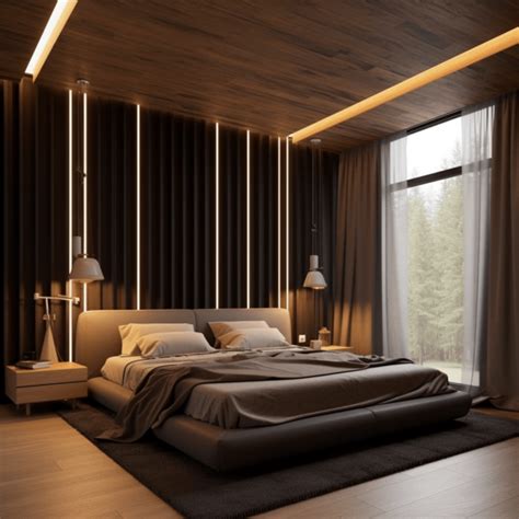 Chambre Noir Et Bois Id Es Pour Cr Er Un Style Tendance