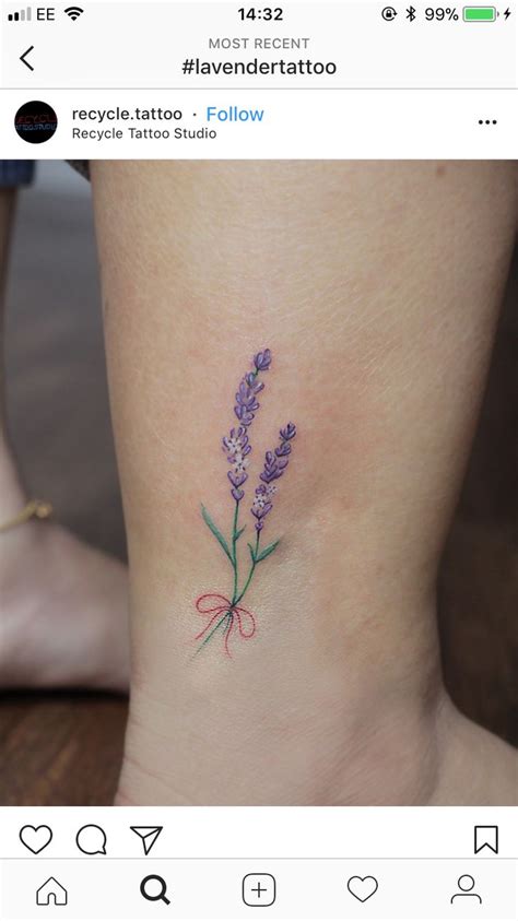 Pin on Pomysły na tatuaż in 2024 Lavender tattoo Beautiful small