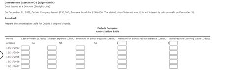 Solved Cornerstone Exercise Algorithmic Debt Issued Chegg