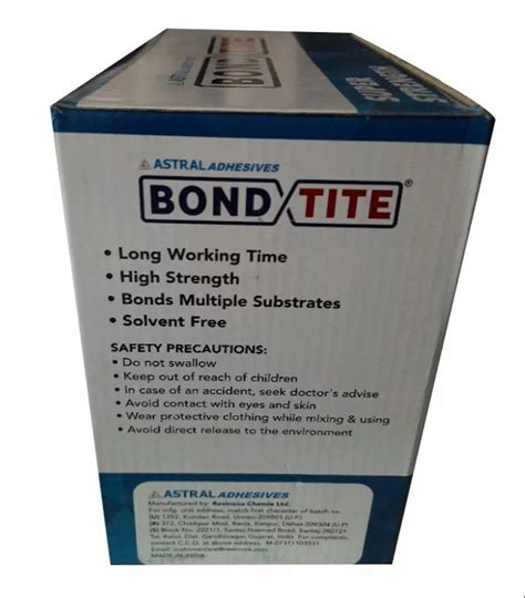 Astral Adhesive Bond Tite Standard Epoxy Adhesive At Rs Piece