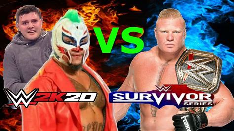 Brock Lesnar Vs Rey Mysterio Pelea Por El Wwe Championship