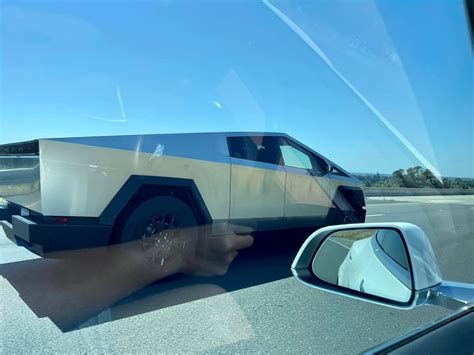 Tesla Cybertruck Finally Gets Its Rear Light Bar Plus First Look At Infotainment Ux