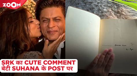 Shah Rukh Khan Drops A Sweet Message As Suhana Khan Shows Off His Gift