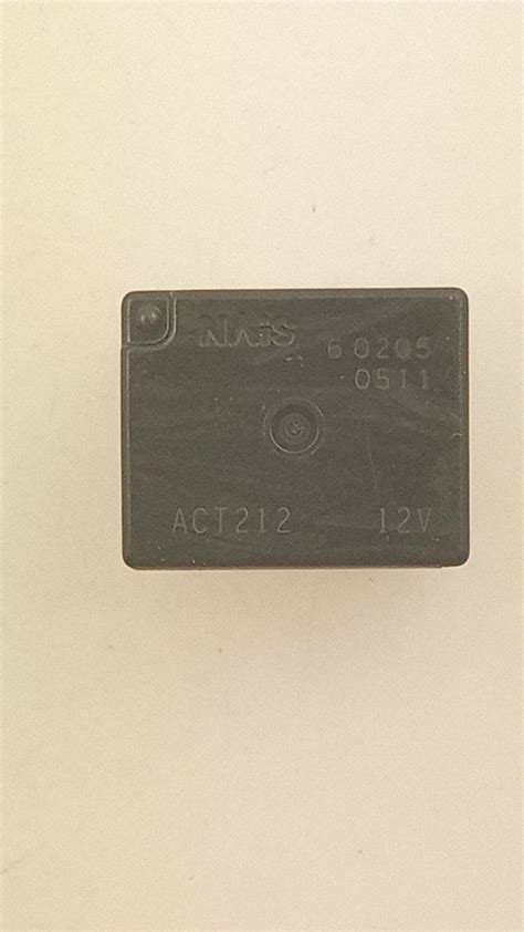 Реле NAiS ACT212 12VDC 20A 250V 2 x SPDT 16.5x13.5x13 (23217) • Краща ...