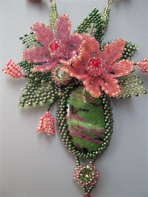 By Elina Ivanova Beaded Flowers Bead Embroidery Jewelry Seed Bead