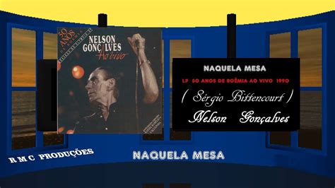 NAQUELA MESA LP 50 ANOS DE BOÊMIA AO VIVO 1990 NELSON GONÇALVES HD 720p