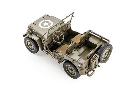 ROC Hobby 1941 Willys MB 1 12th Scaler RTR Crawler RC Auto