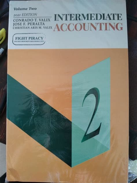 Intermediate Accounting By Valix Edition Hobbies Toys