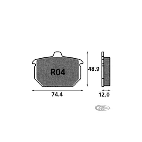 Plaquettes De Frein Arri Re Sbs C Ramique Oem Pour Harley