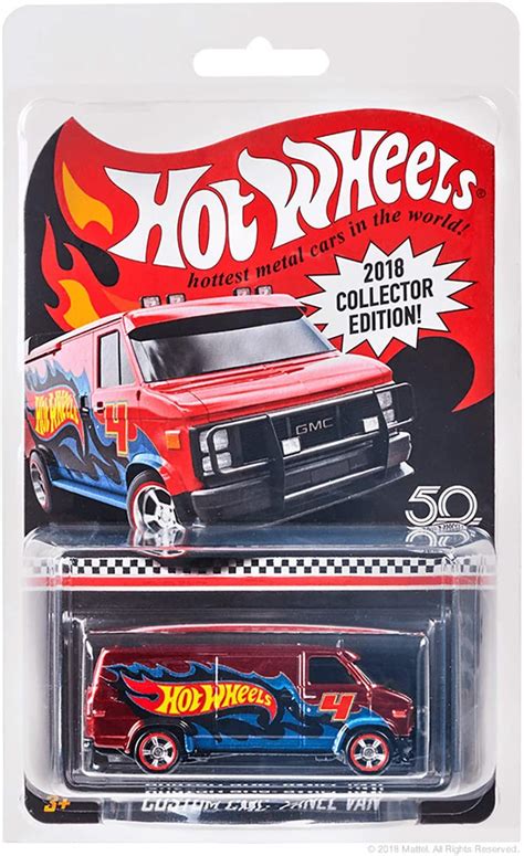 Hot Wheels 2018 Collectors Edition Custom GMC Panel Van Escala 1 64