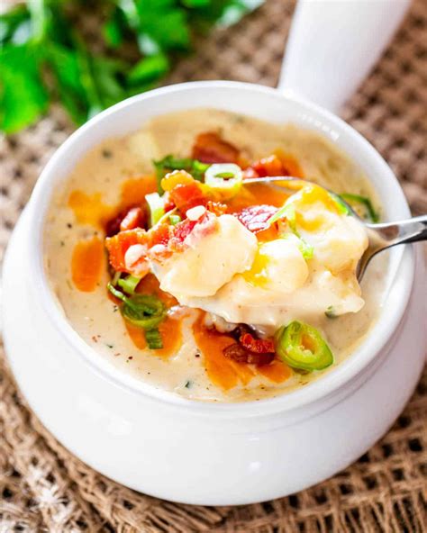 Creamy Loaded Potato Soup Jo Cooks