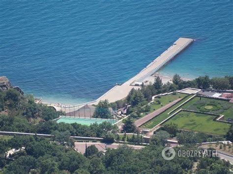 Дача Путина в Крыму: фото с высоты птичьего полета