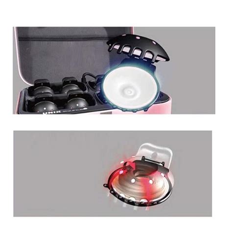 Unix Portable Electric Instant Heat Cuby Shape Hair Roll Set Compact Size Hot Rollers PW A