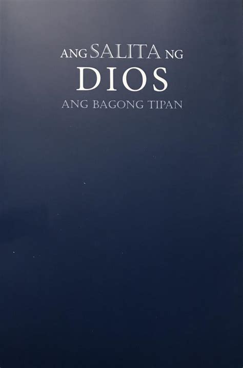 Filipino Tagalog Bible Society Shop Bibles Christian Books And