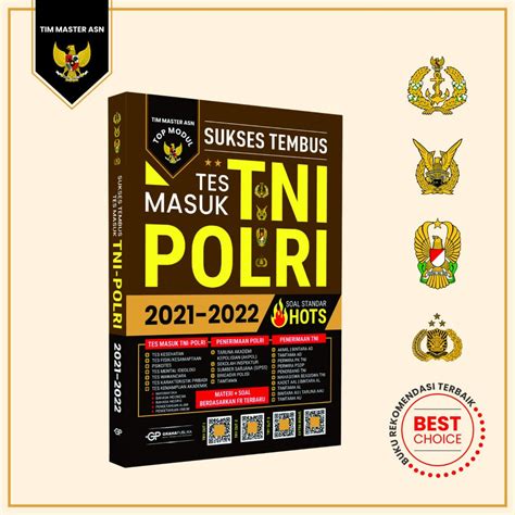 Jual Buku Sukses Tembus Masuk Tni Polri 2021 2022 Shopee Indonesia