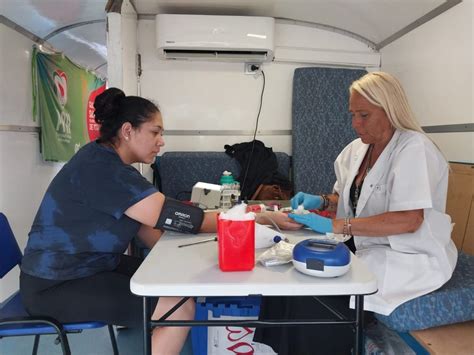 M S De Donantes Voluntarios De Sangre Se Presentaron En Una Colecta