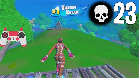 High Elimination Solo Vs Squads Win Gameplay Full Game Season 6 Fortnite Ps4 Controller Youtube