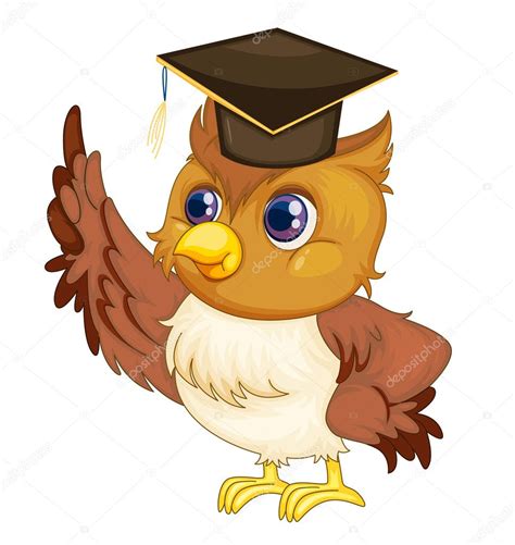 Wise Owl Stock Vector Interactimages