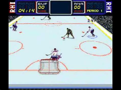 Nintendo Snes Rhi Roller Hockey Youtube