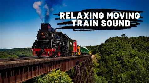 Calming Train Sound For Sleep Very Relaxing Ambiance White Noise For