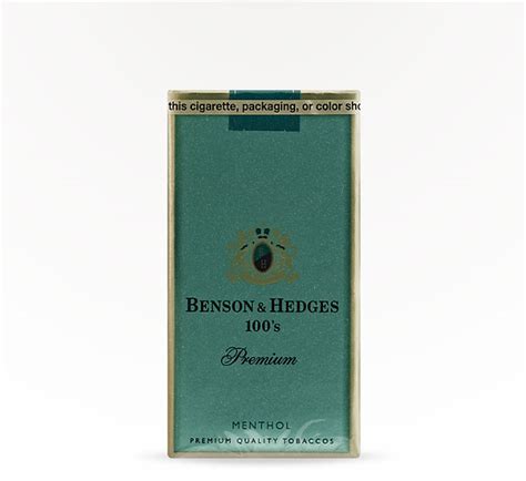 Benson And Hedges Premium Menthol S Delivered Near You Saucey