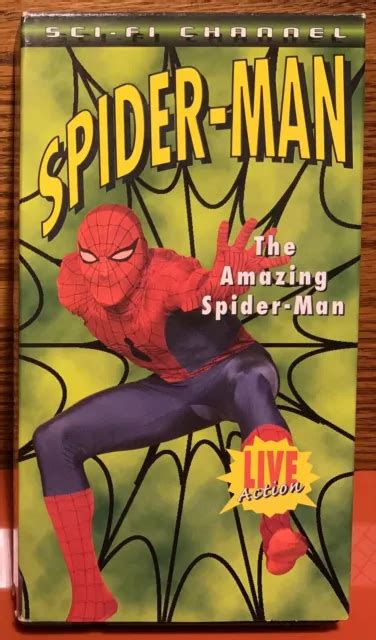 SPIDER MAN THE Amazing Spider Man VHS 1997 Rhino Home Video 92