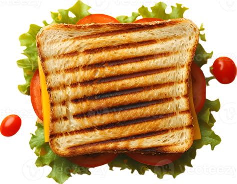 Delicious Cheese Sandwich Transparent Background 46438199 Png