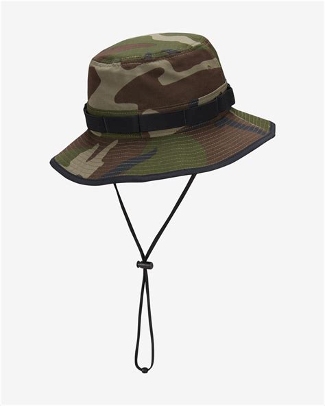 Nike Dri Fit Apex Camo Print Bucket Hat Nike Bg