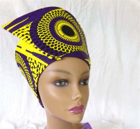 African Print Head Wrap - Etsy