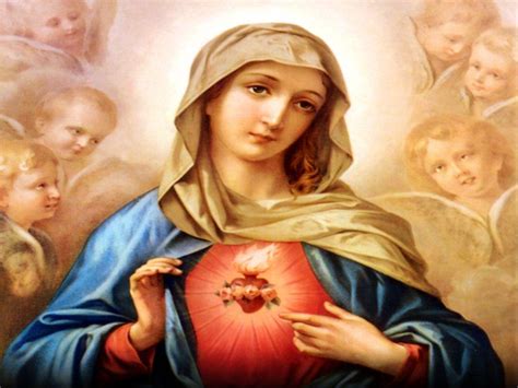 Immaculate Heart Of Mary Wallpapers Wallpaper Cave