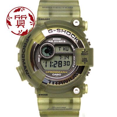 Casio G Shock Frogman DW 8200MS 8T Digital Gray Rare Good From Japan EBay