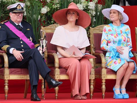 Zien De Nationale Feestdag Van België Blauw Bloed