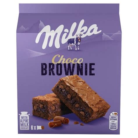 MILKA CHOCO BROWNIE 6PCS