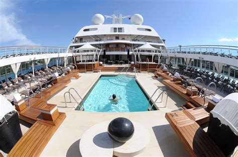 Seabourn Odyssey Pool Deck - Luxury Cruise Ship