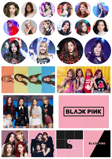 Description Blackpink Poster Korean Stickers Printable Stickers